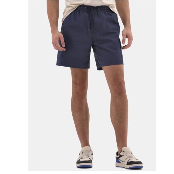 No Boundaries Other - No Boundaries Men's & Big Men's Cotton Twill Cargo 7" Shorts GREY